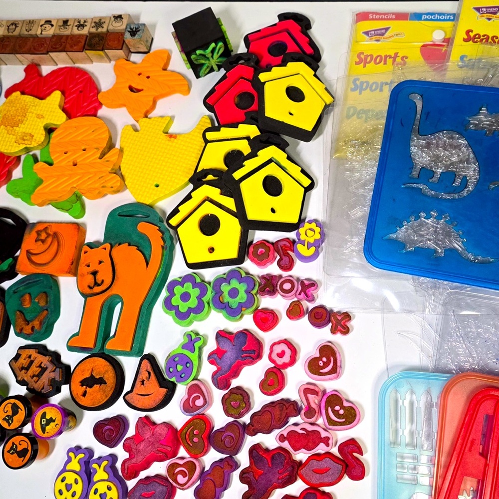 Kids Stamps, Stencils and Patterns